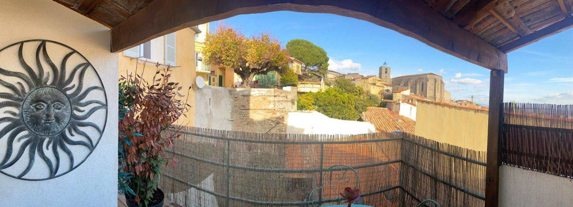 Spacieux duplex, vue mer et belle terrasse Hyères Extérieur photo